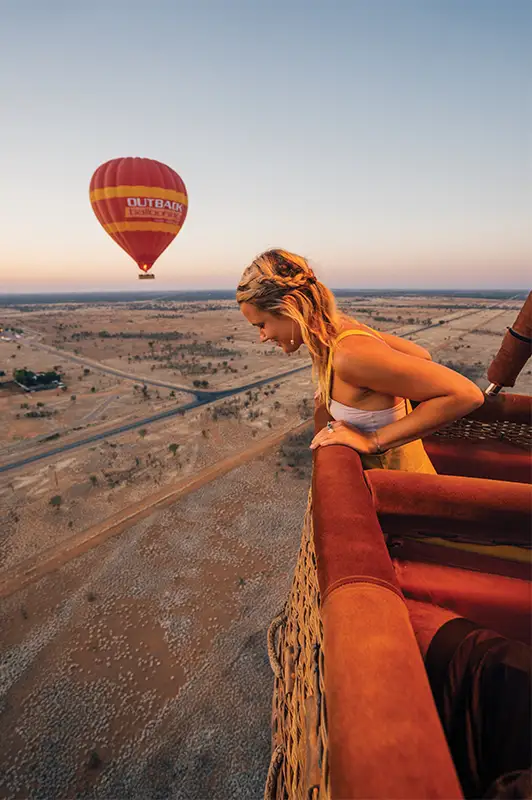 hot air balloon