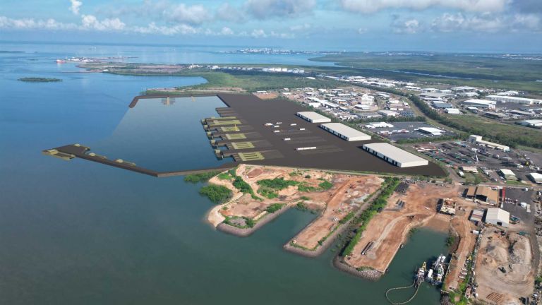 Marine Industry Park aerial image