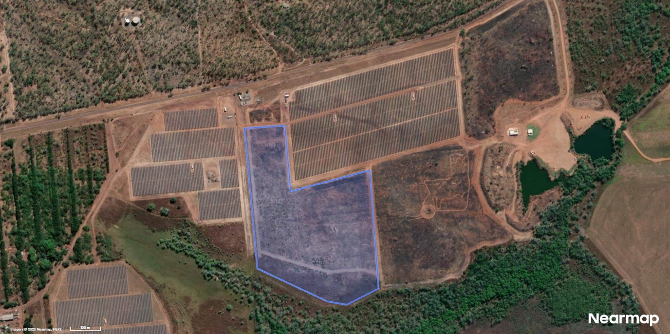 batchelor solar farm google map view