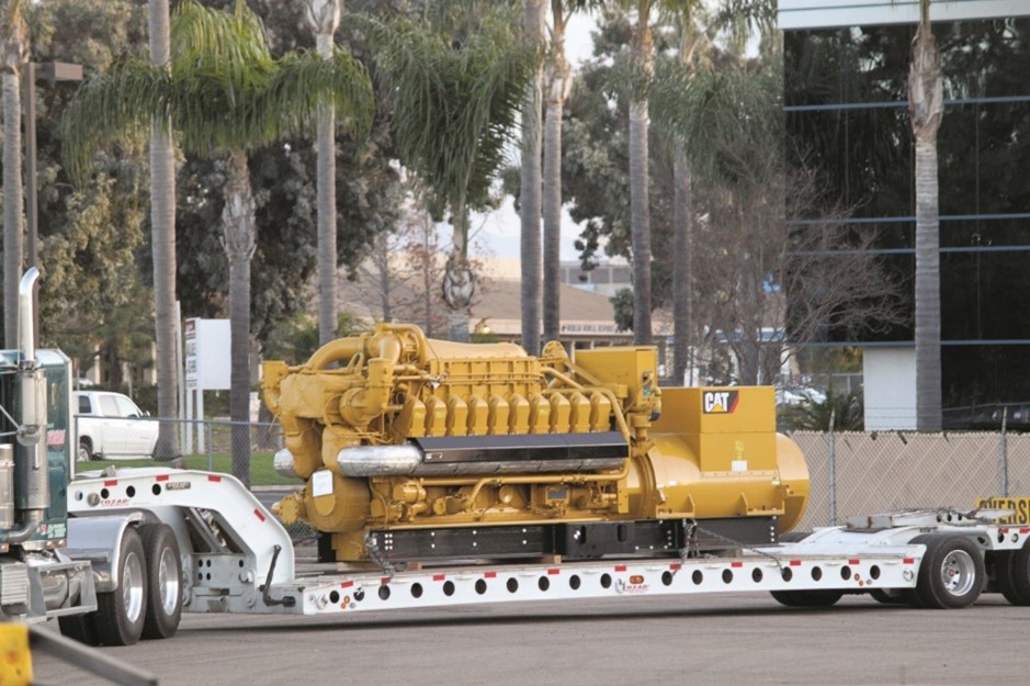 machinery on truck
